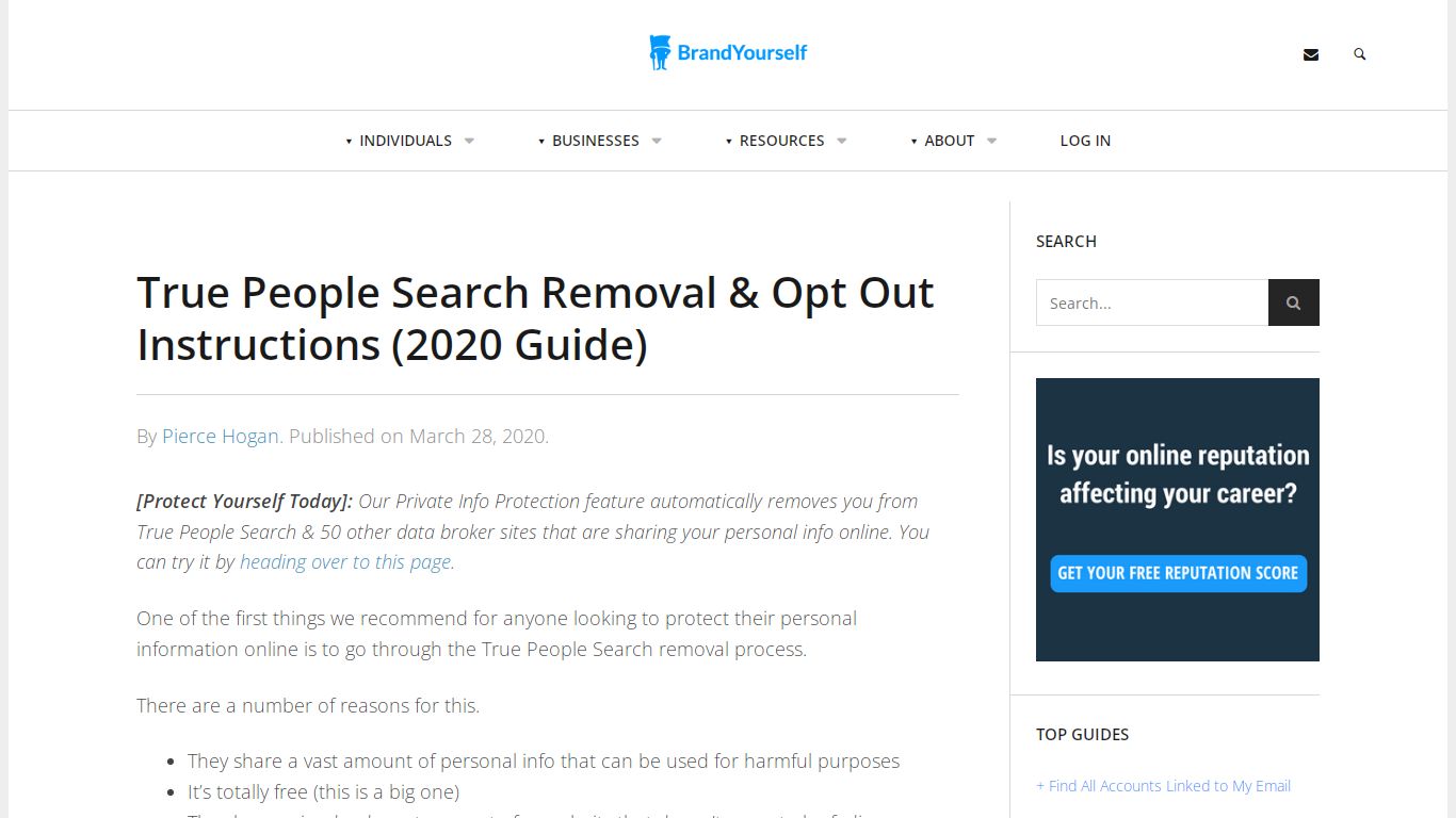 True People Search Removal & Opt Out Instructions (2020 Guide)